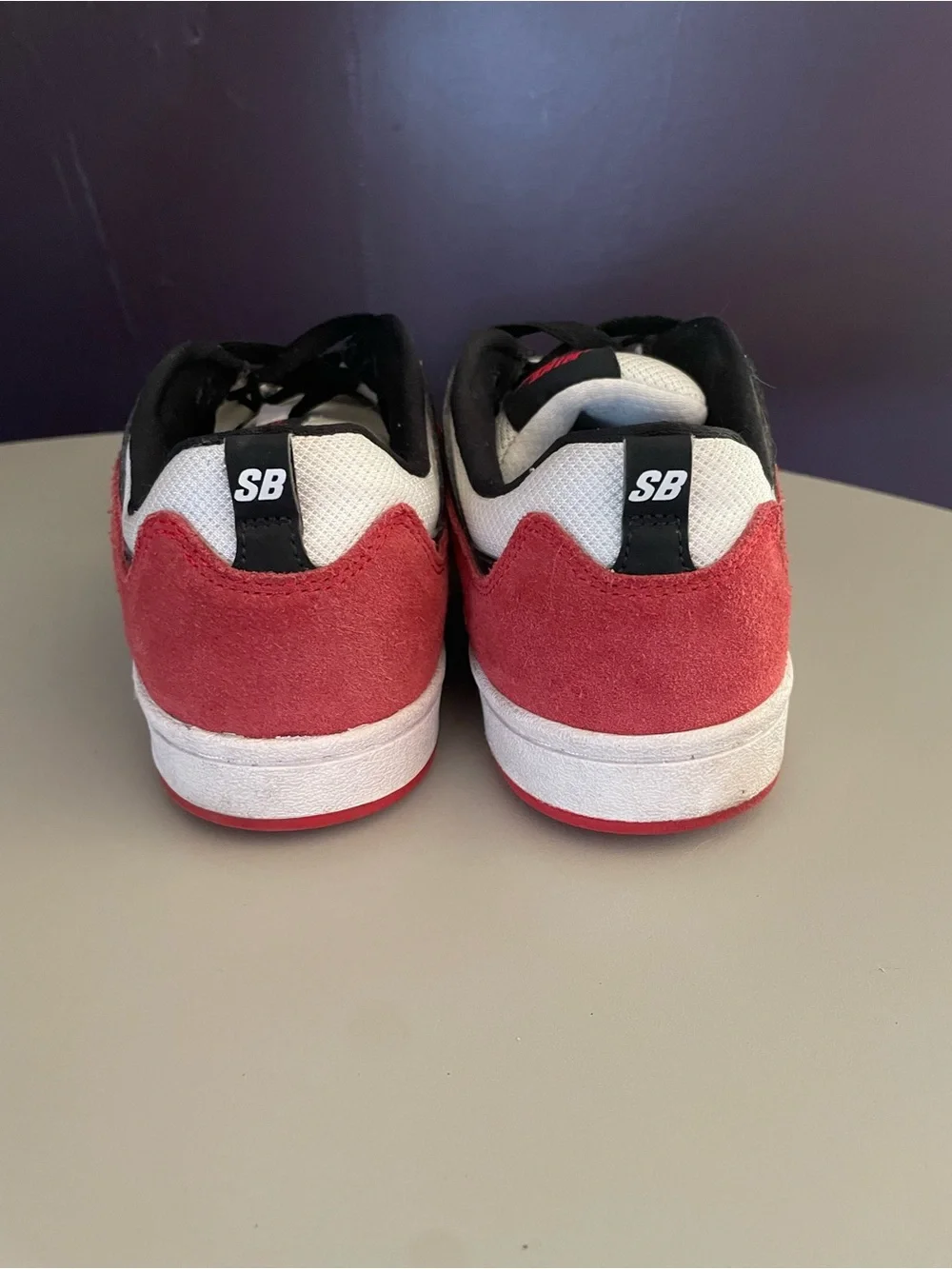 Nike women’s ' Low-Top Sneakers in Black, White & Red